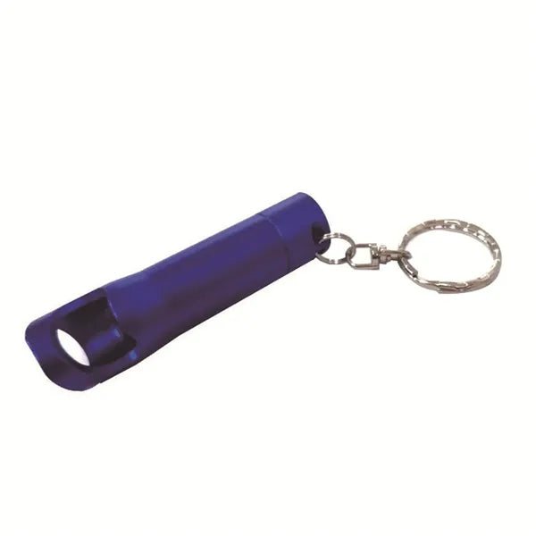 Laser 3 LED Flashlight & Bottle Open Key Chain
