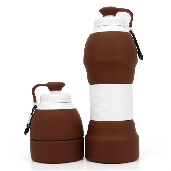 20 OZ Collapsible Silicone Water Bottle