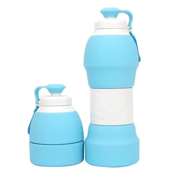 20 OZ Collapsible Silicone Water Bottle