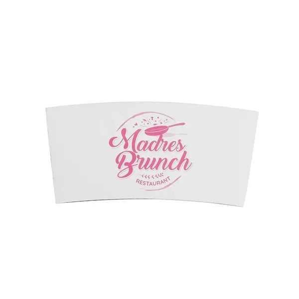 5 " x 2.4 "Kraft Paper Cup Sleeve