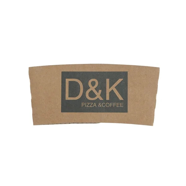 5 " x 2.4 "Kraft Paper Cup Sleeve