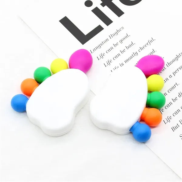 Flower Shape Watercolor Highlighter Pens 5-in-1