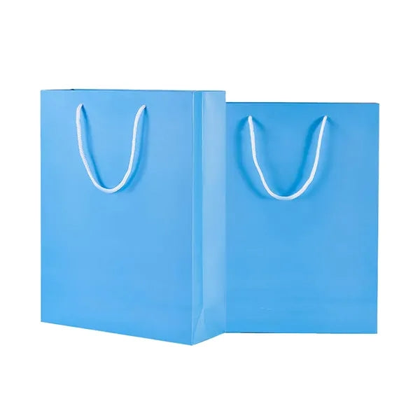 Vertical Matte Laminated Euro Tote Bag