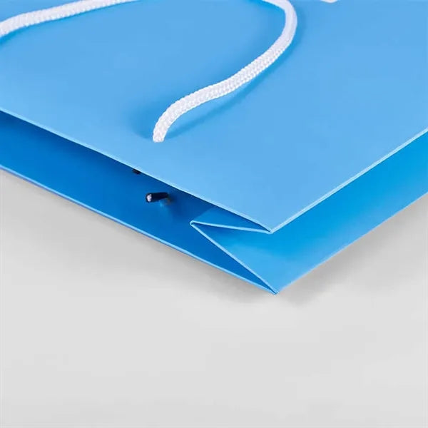 Vertical Matte Laminated Euro Tote Bag