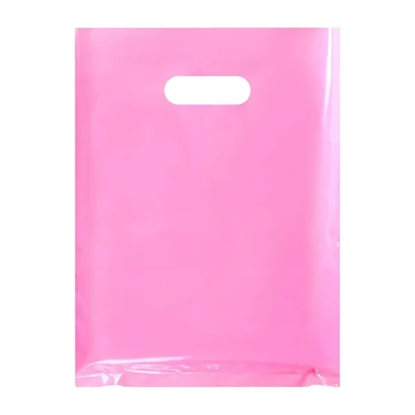 Plastic Boutique Bags with Die Cut Handles