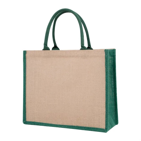 Burlap Tote Bag