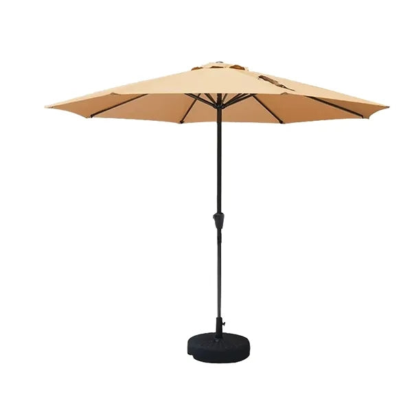 9 Feet Outdoor Metal Central Pillar Umbrella