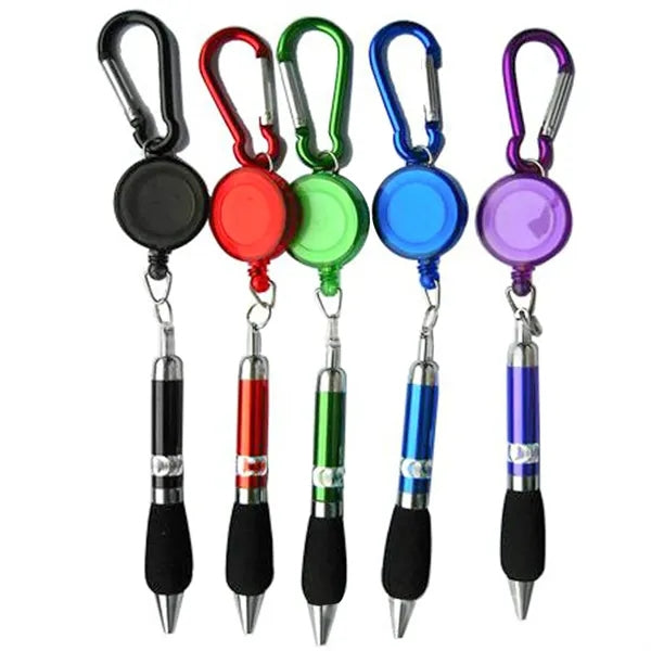3 in 1 Handy Retractable Badge Reel Pen