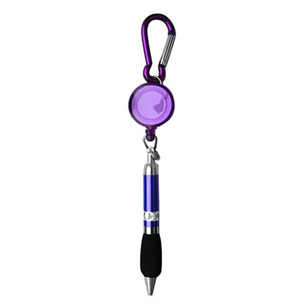 3 in 1 Handy Retractable Badge Reel Pen