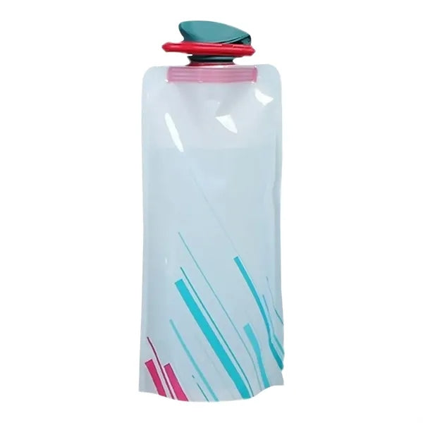 Folding Plastic Carabiner Collapsible Travel Water Bag