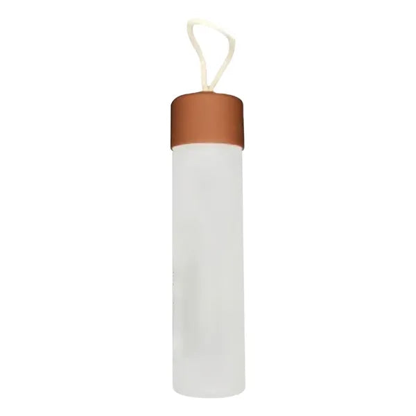 12oz Frosted glass bottle