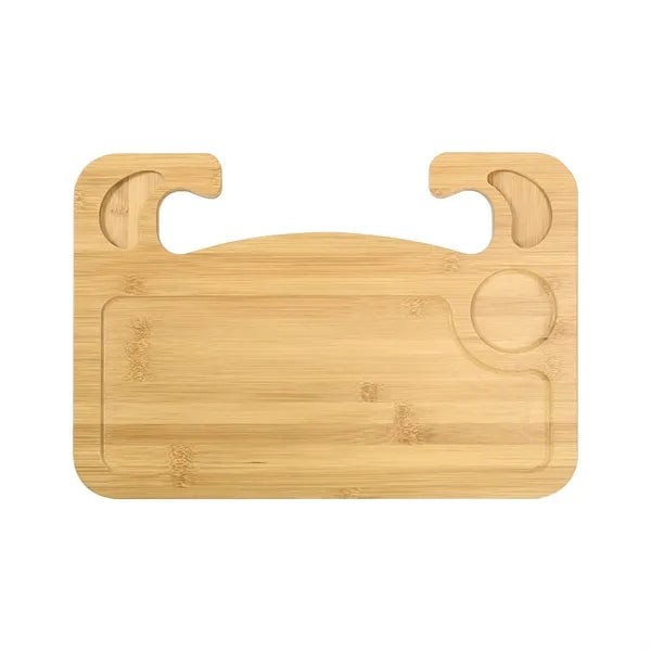 Bamboo Steering Wheel Travel Tray