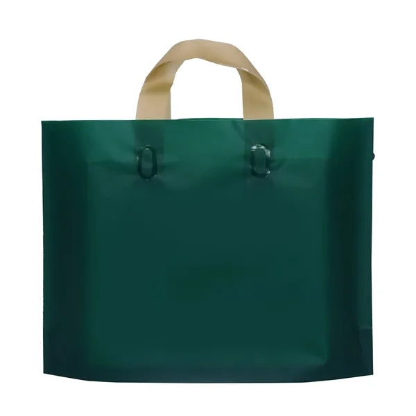 Die cut Soft PE Handle Shopping Tote Bag