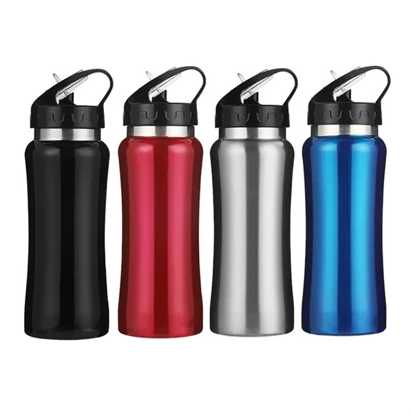 17OZ Single Walled Stainless Steel Water Bottle