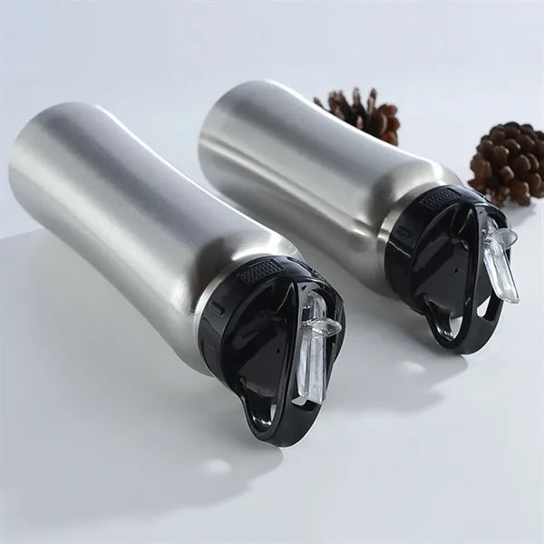 17OZ Single Walled Stainless Steel Water Bottle