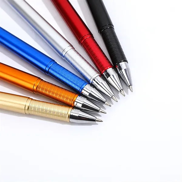 0.5mm Metallic Painted Plastic Gripper Pen
