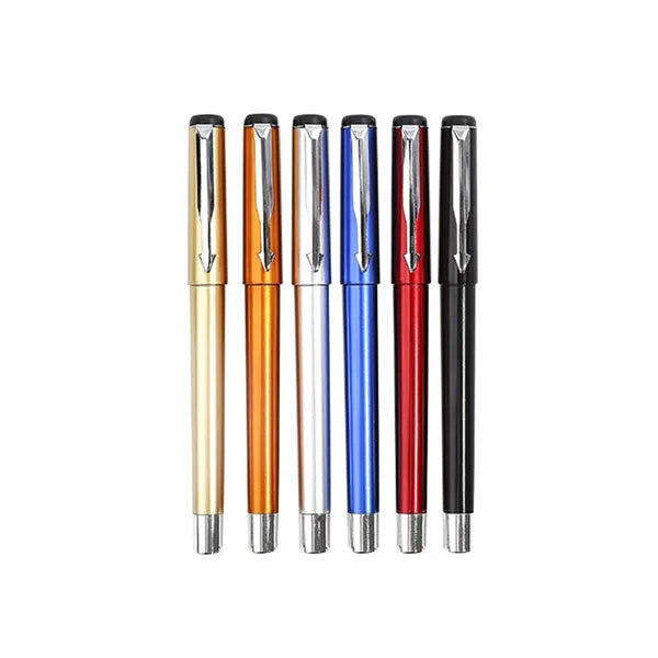 0.5mm Metallic Painted Plastic Gripper Pen