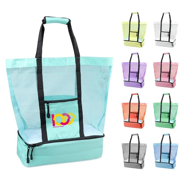 Meash Beach Tote with Insluated Cooler