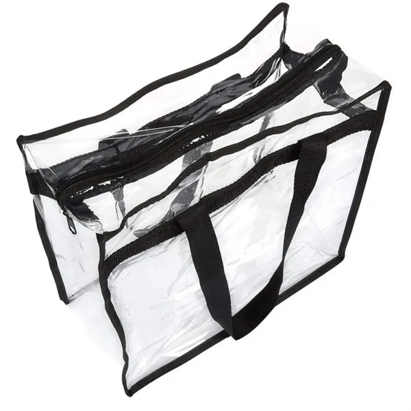 Clear Tote Bag With Zipper