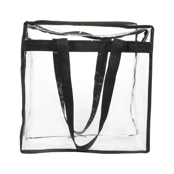Clear Tote Bag With Zipper