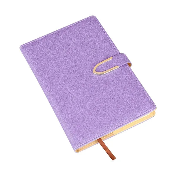 Pu Magnetic Buckle Notebook With Pen