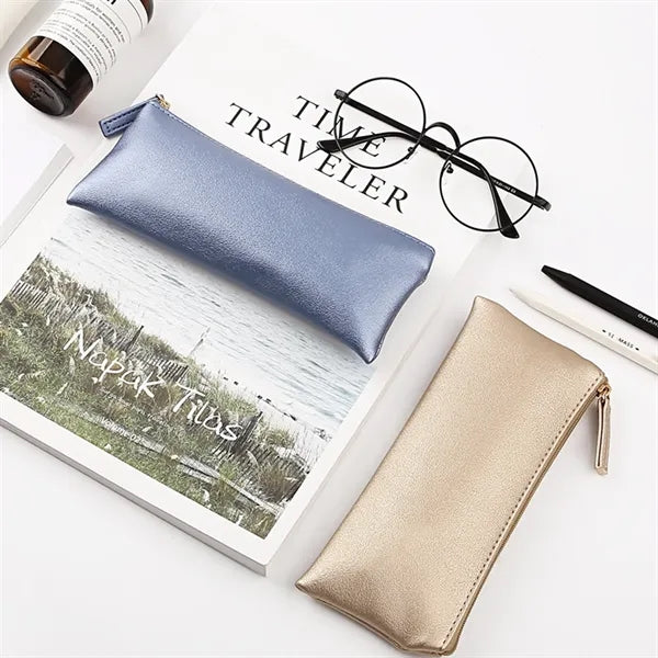 Pu Leather Pencil Bag