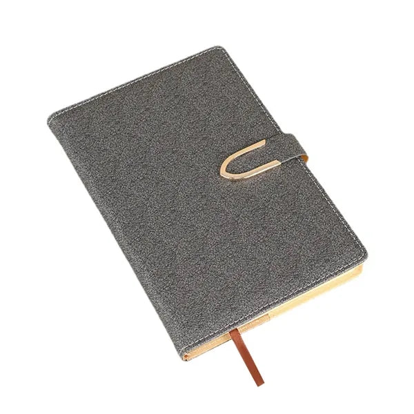 Pu Magnetic Buckle Notebook With Pen