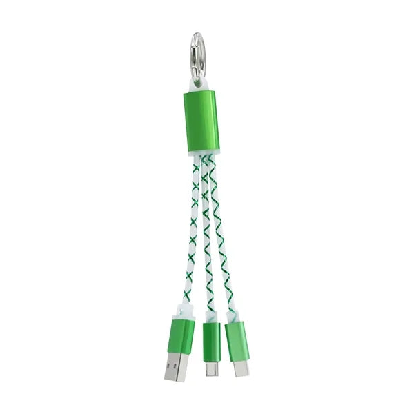 2 in 1 Key Chain Type C USB Cable for Android Phones