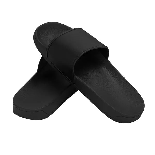 Logo Blank Slide Sandals Slippers Footwear