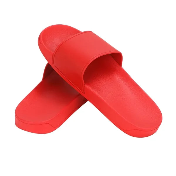 Logo Blank Slide Sandals Slippers Footwear