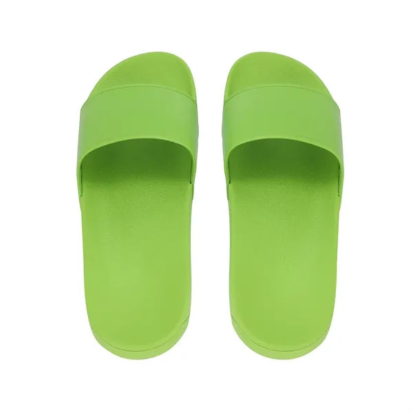 Logo Blank Slide Sandals Slippers Footwear