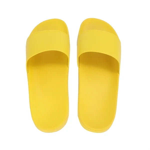 Logo Blank Slide Sandals Slippers Footwear