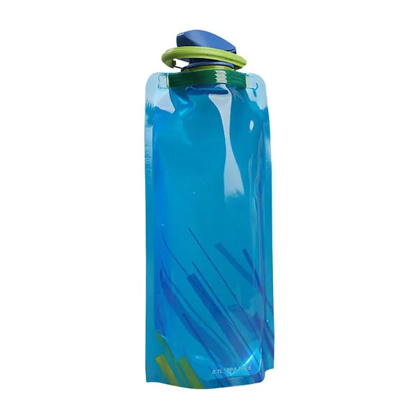 Folding Plastic Carabiner Collapsible Travel Water Bag