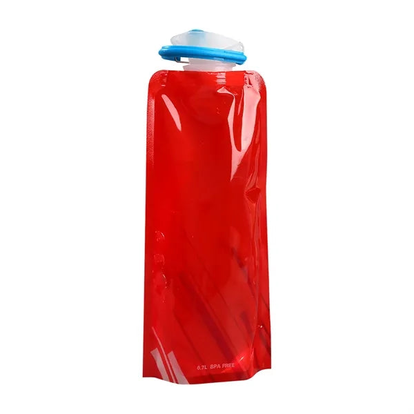 Folding Plastic Carabiner Collapsible Travel Water Bag