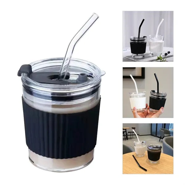 12oz Glass Coffee Mug
