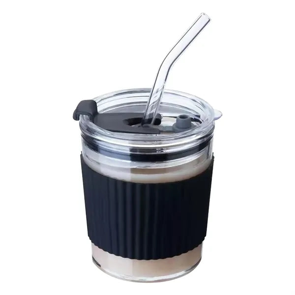 12oz Glass Coffee Mug