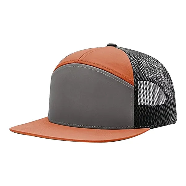 7 Panel Trucker Cap Hat