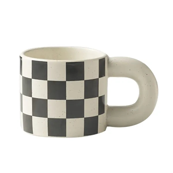 10 Oz Spotted Ceramic Mug