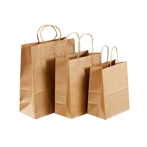 Kraft Paper Take Out Bag