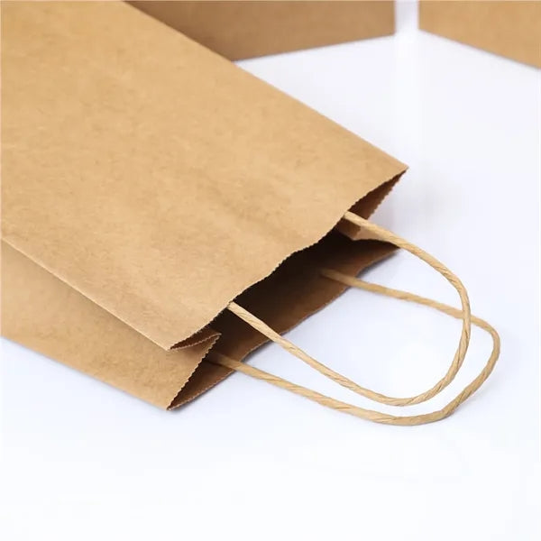 Kraft Paper Take Out Bag