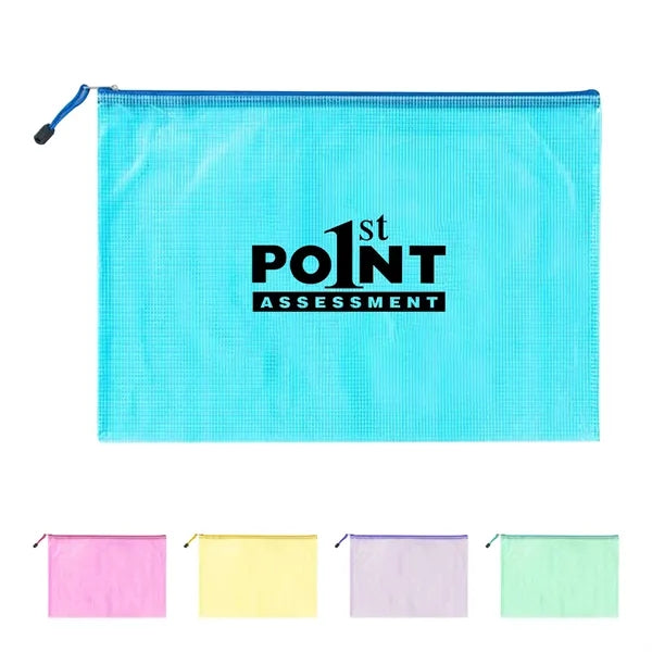 PVC Zipper File Bag