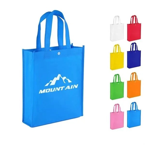 Non Woven Shopper Tote with Botton Closure