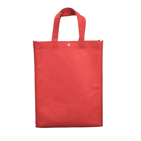 Non Woven Shopper Tote with Botton Closure