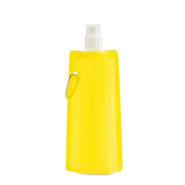 16oz PE Collapsible Water Bag Clip For Sports