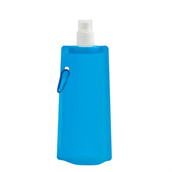 16oz PE Collapsible Water Bag Clip For Sports