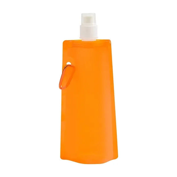 16oz PE Collapsible Water Bag Clip For Sports