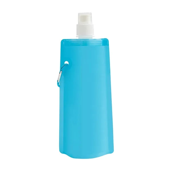 16oz PE Collapsible Water Bag Clip For Sports