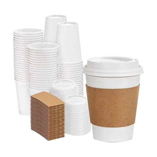 Full Color Customized Paper Coffee Cup Sleeves