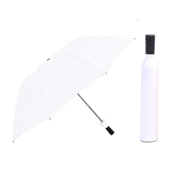 Creative Wine Bottle Folding Umbrella