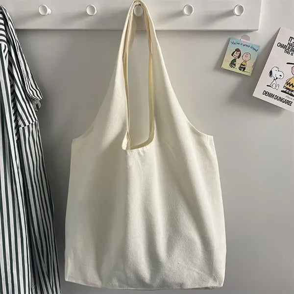 Canvas Shopping Grocery Tote Bag